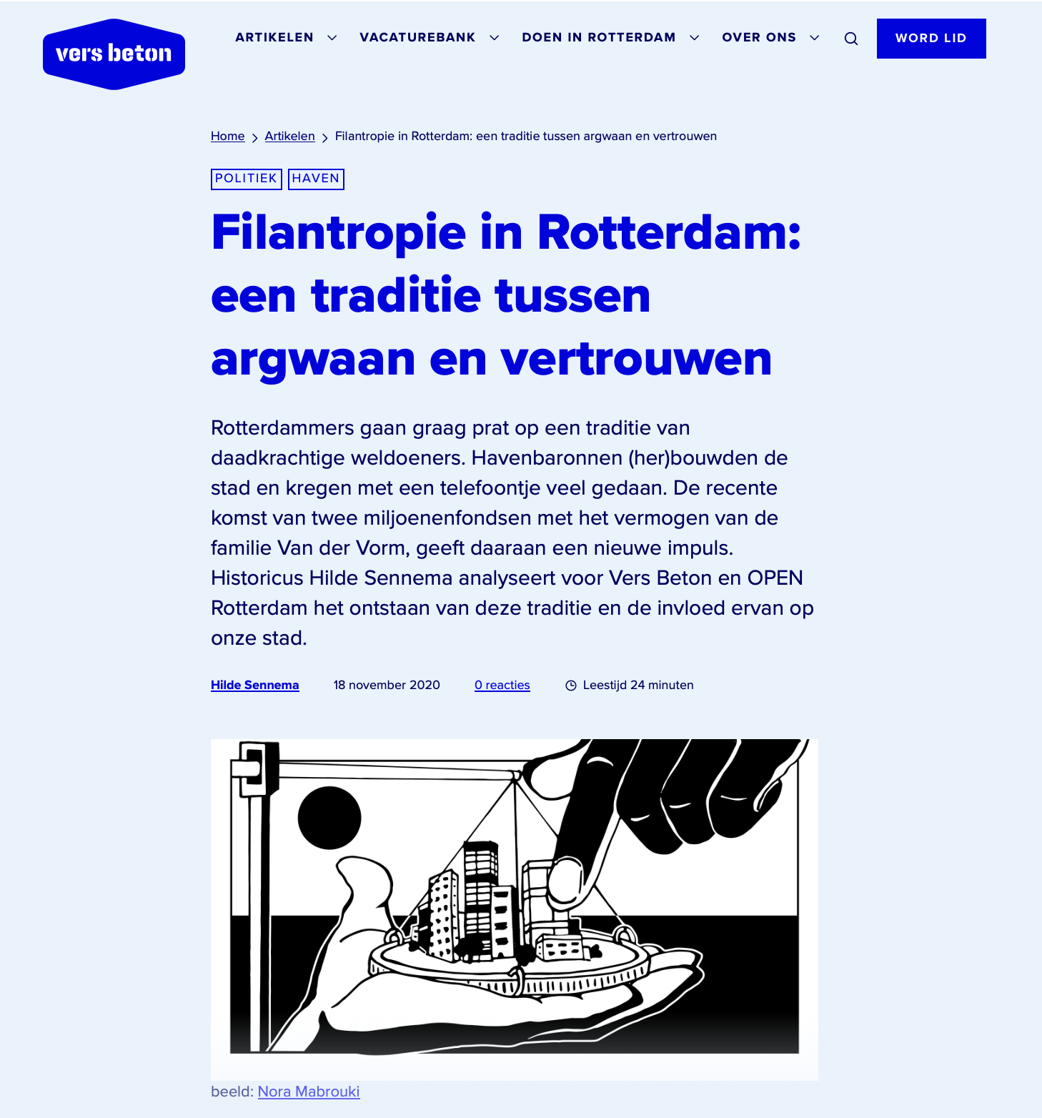 Filantropie & Rotterdam